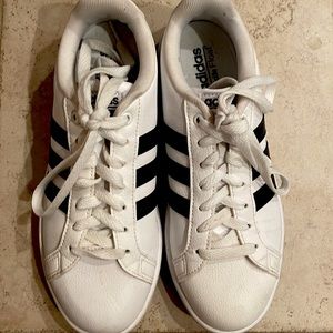 Adidas cloud foam trainers